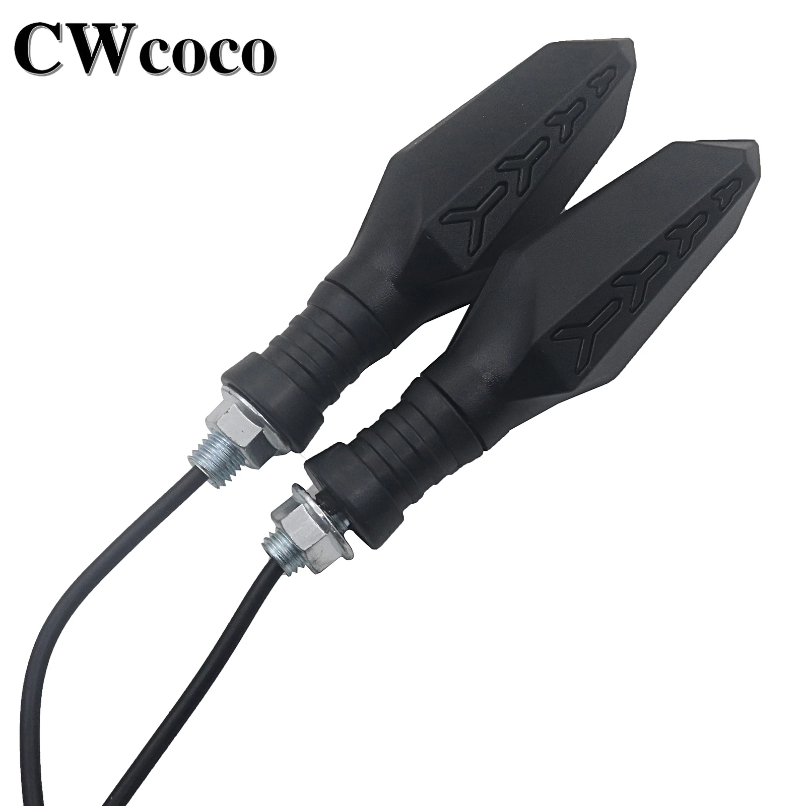 Luz de giro recta 60V para patinete Citycoco y moto