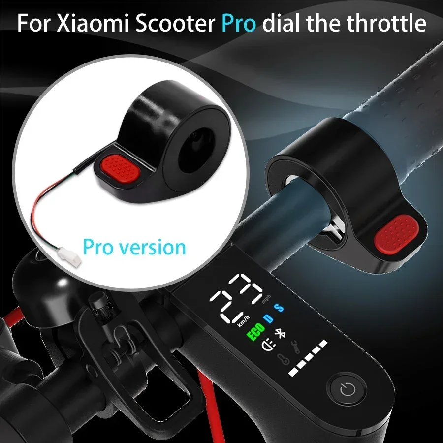 Acelerador de pulgar para Xiaomi M365 PRO y PRO 2 duradero