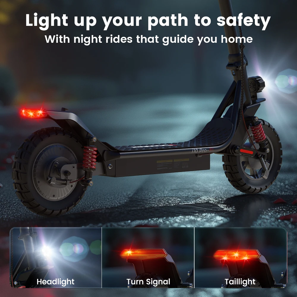 Patinete eléctrico iScooter i10pro 48V 15Ah 60 km plegable