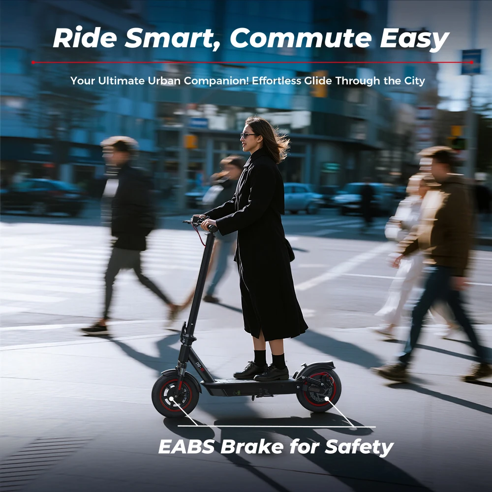 Patinete Eléctrico iScooter i10 15Ah 45km Plegable con APP