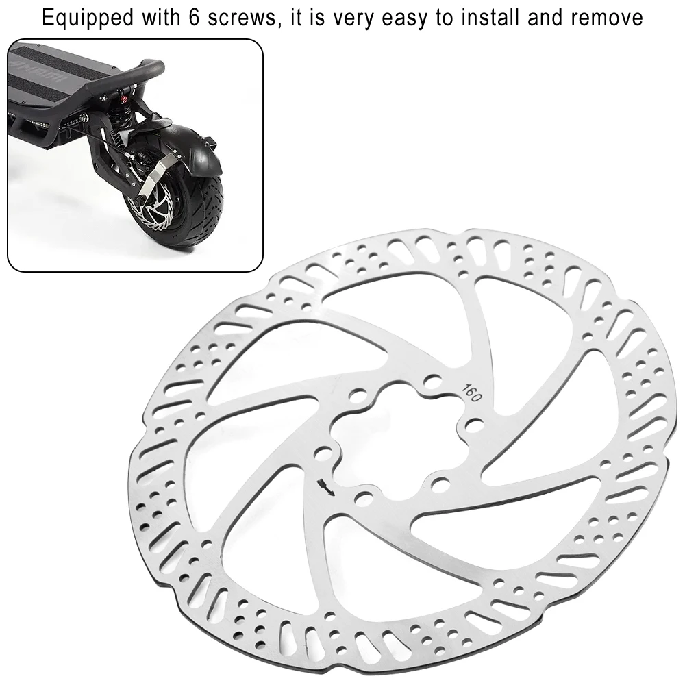 Freno de disco 160 mm para BURN E2 MAX, rotor acero inoxidable