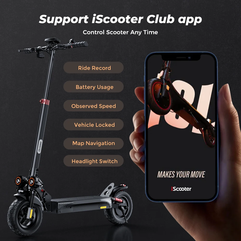 Patinete Eléctrico IScooter IX4 800W 48V 15AH 10 | Envío