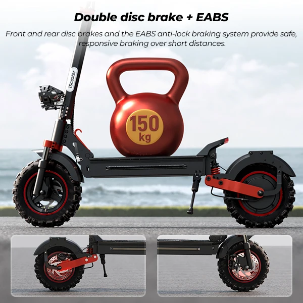 Patinete eléctrico IScooter IX5S plegable 48V 15Ah