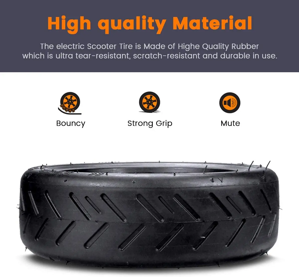 Neumático 8.5 para Xiaomi M365 Pro con cámara gruesa