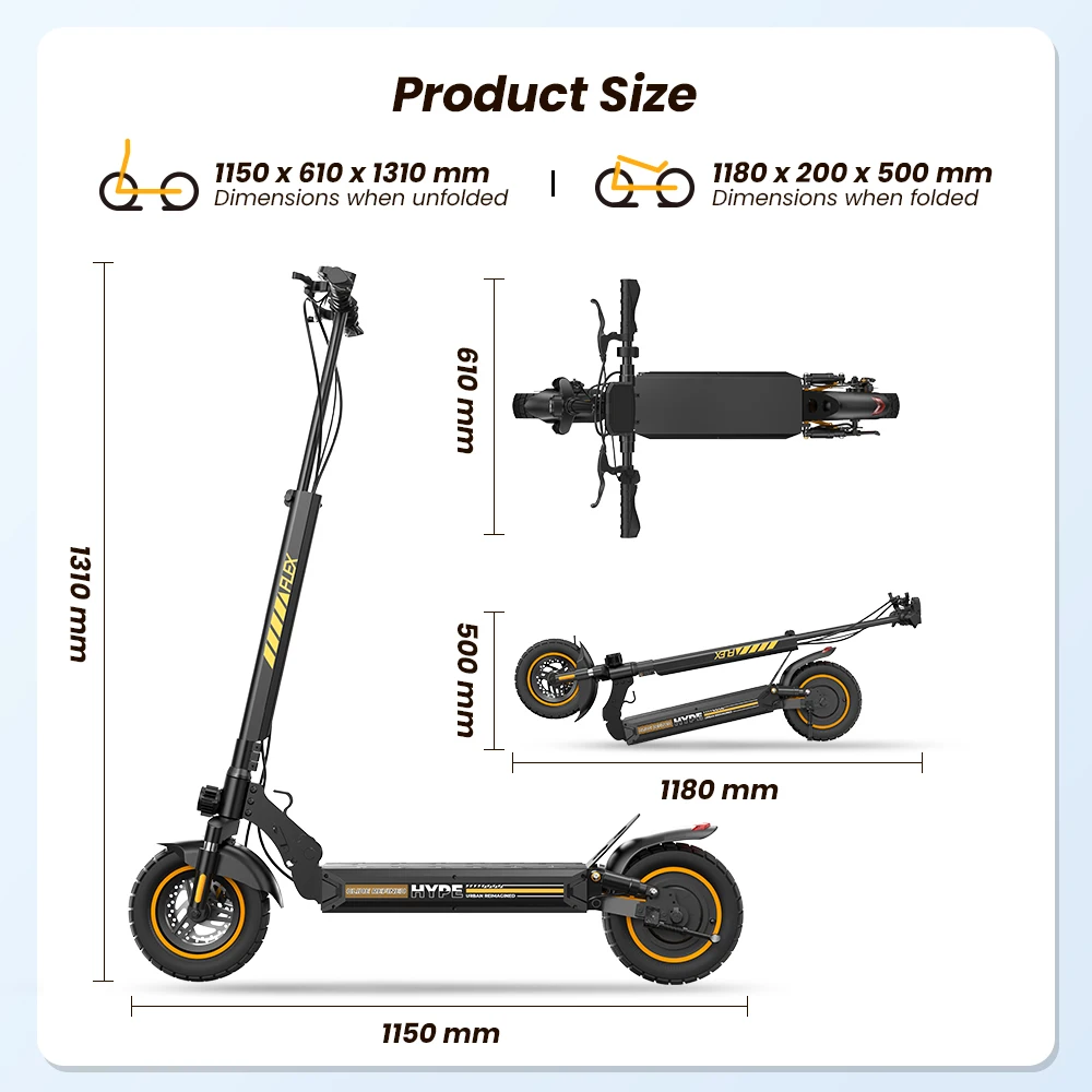 Patinete Eléctrico Iscooter W9-Air 800W 48V 10Ah Todo Terreno