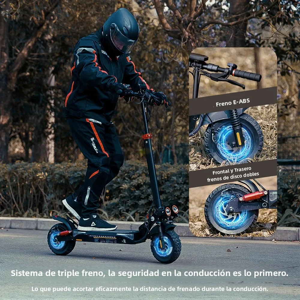 Patinete Eléctrico IScooter IX4 48V 15Ah 45 km 25 km/h