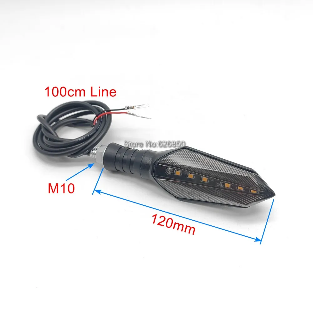 Luz de giro LED universal 12V-72V para scooter Citycoco