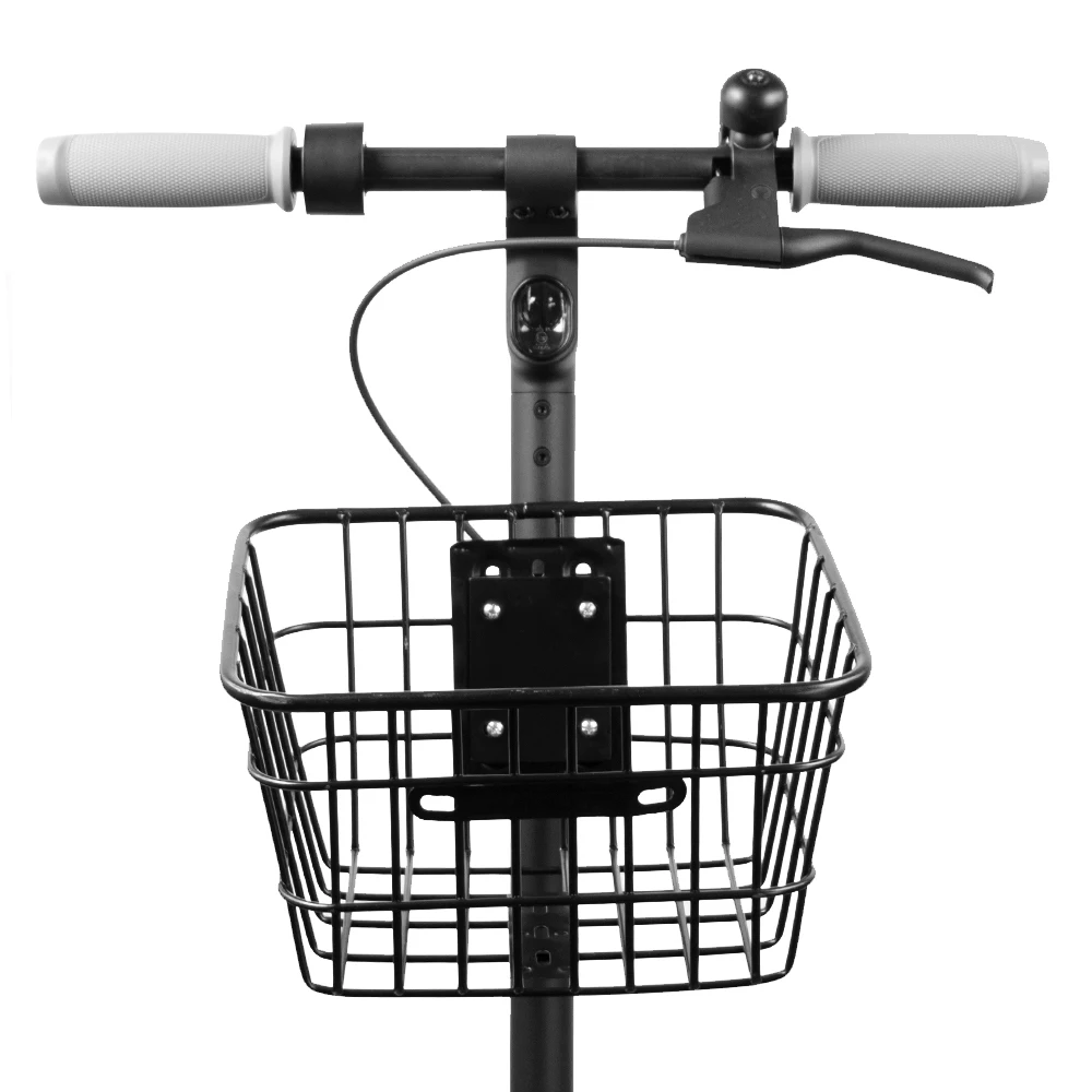 Cesta frontal de acero inoxidable para Xiaomi M365 y Ninebot
