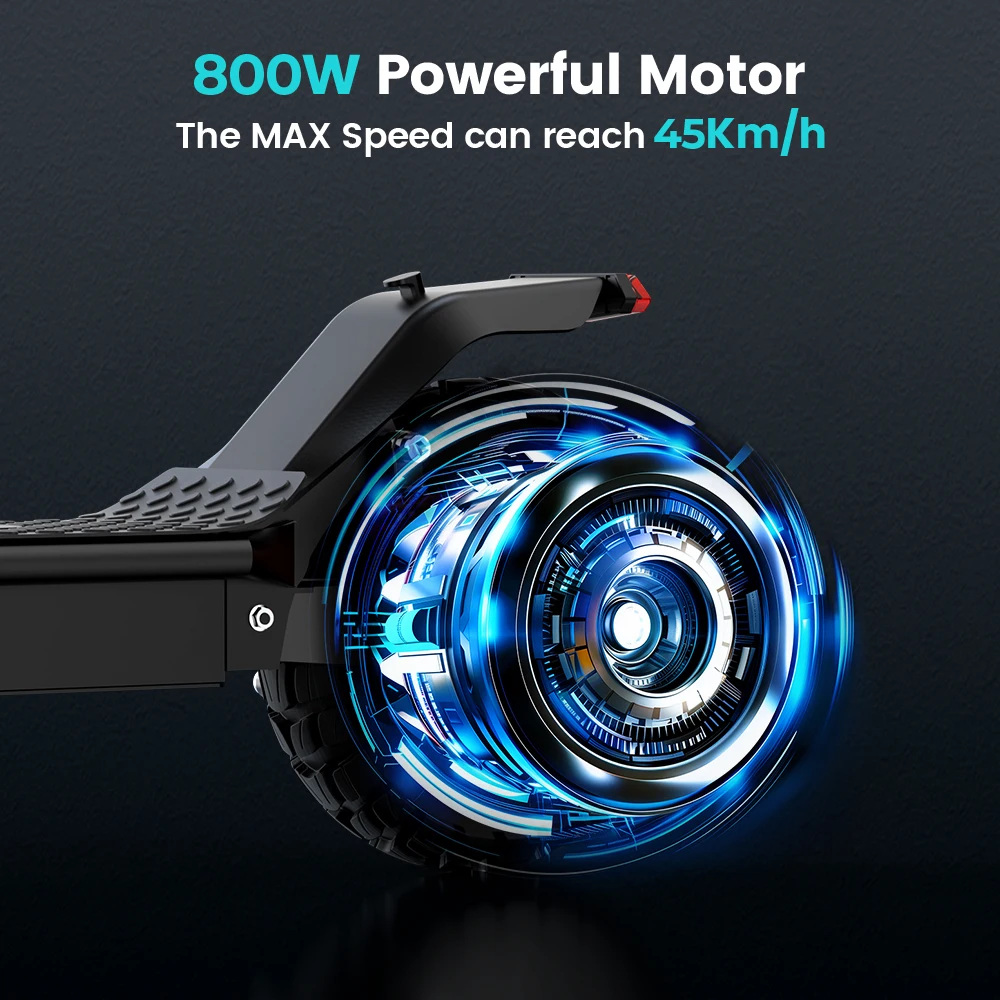 Patinete Eléctrico Iscooter I10-Pro 800W 48V 15Ah Plegable
