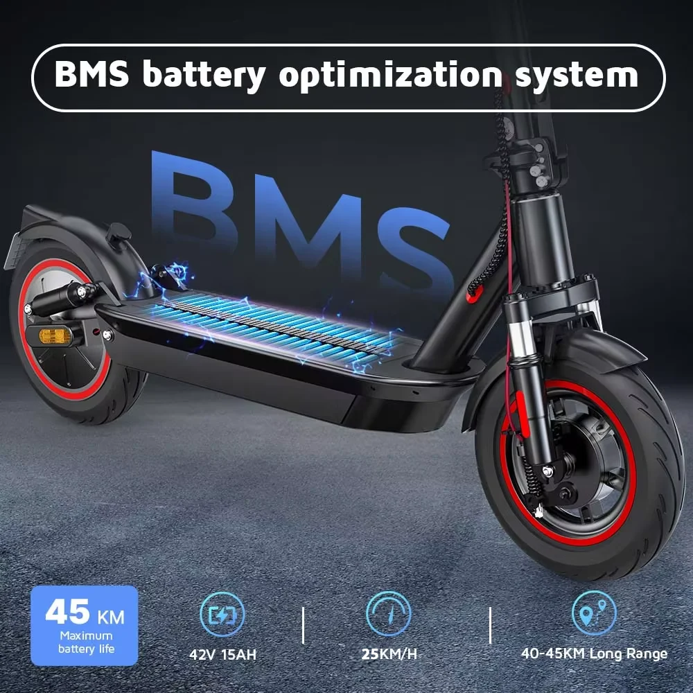 Patinete Eléctrico iScooter i10 15Ah 45km Plegable con APP