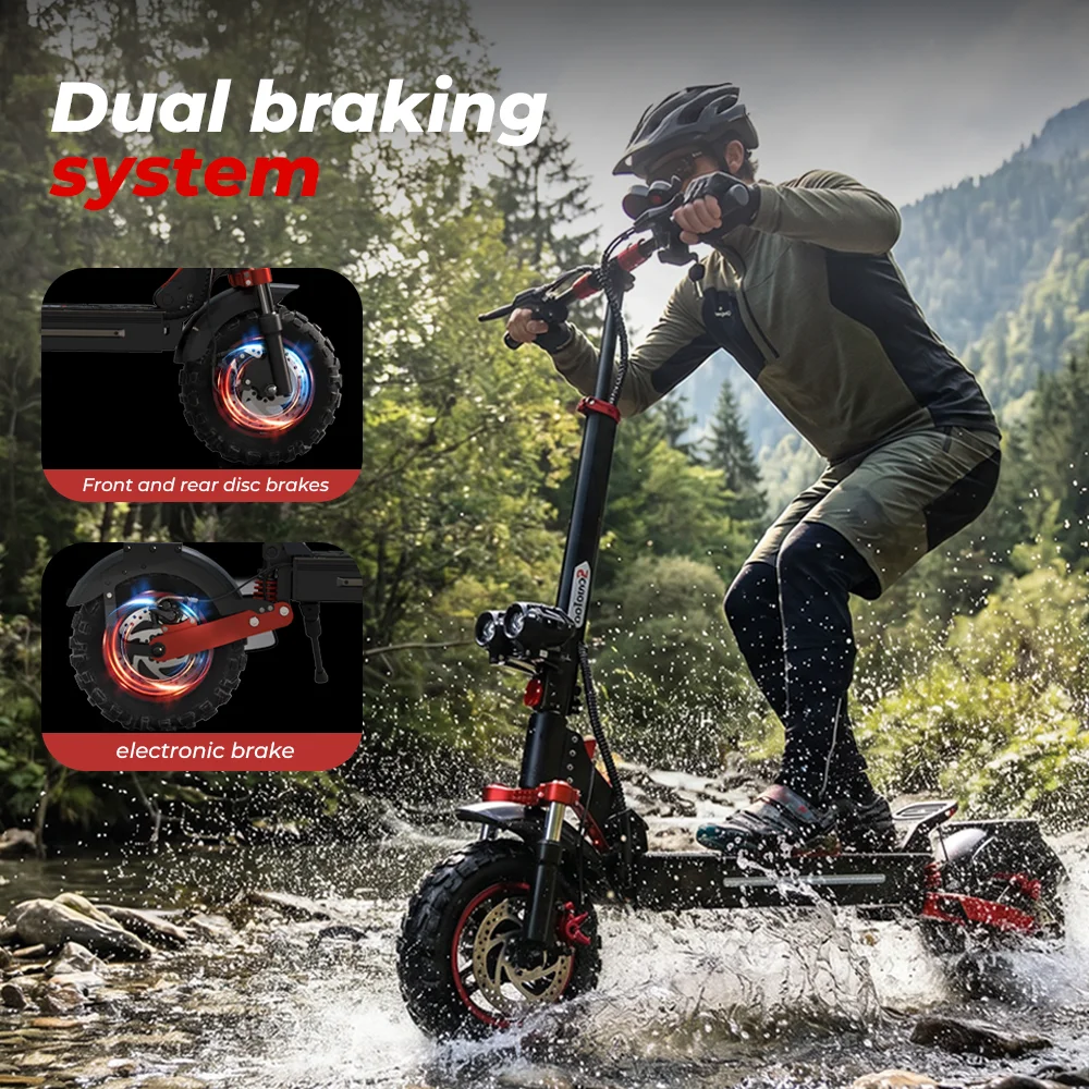 Patinete Eléctrico iScooter iX5s 1000W 15Ah Off Road