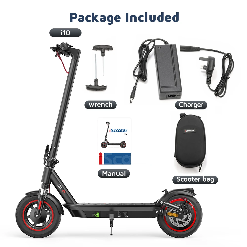 Patinete Eléctrico IScooter I10 650W 15AH 45 km