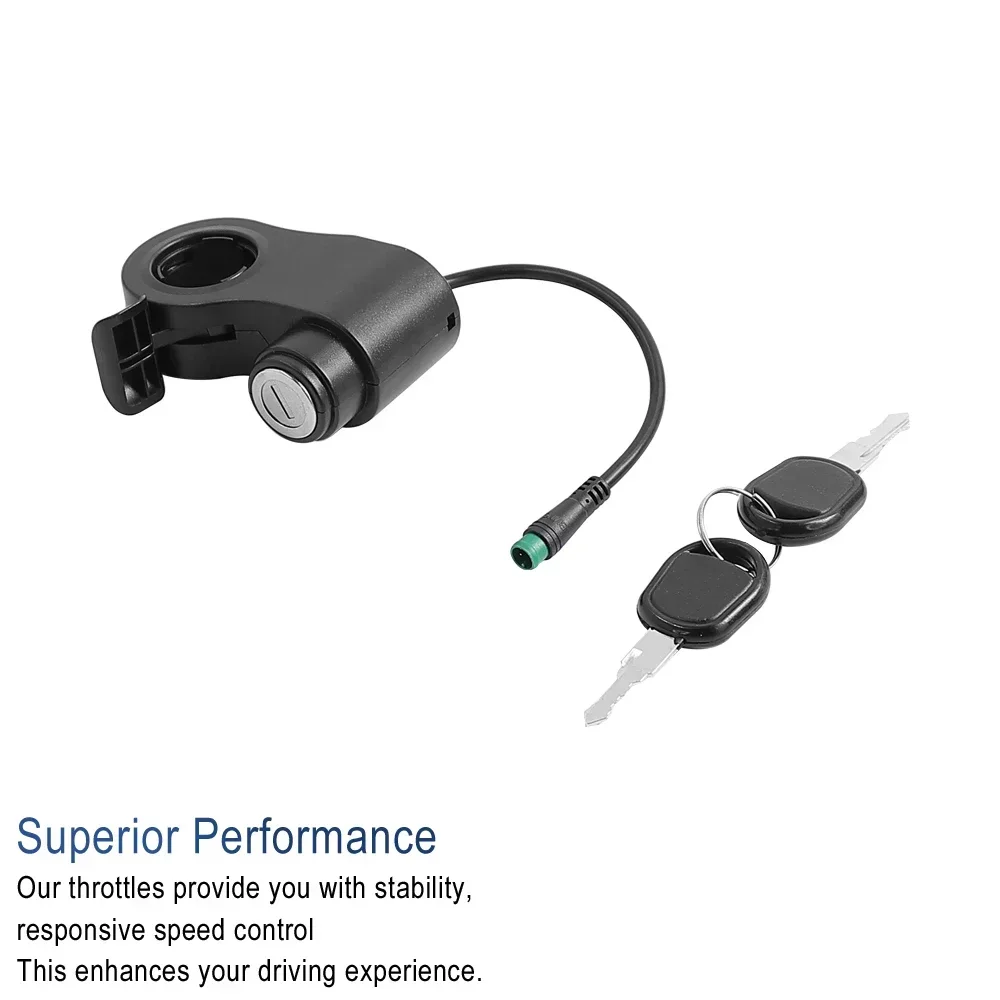 Interruptor de acelerador con llave para Kukirin G2 Max/G2 Pro