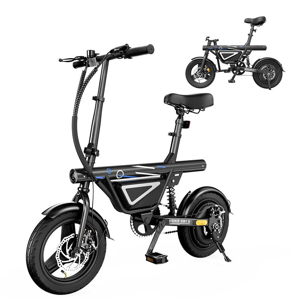 IScooter EB1S: Bicicleta Eléctrica 250W con App y 35 km/h