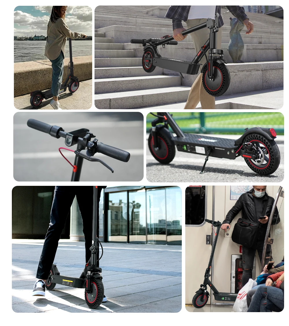 Patinete eléctrico iScooter i9max 36V 10Ah 30-40 km 25 km/h