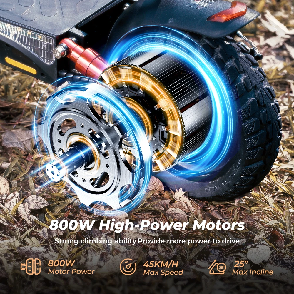 Patinete Eléctrico IScooter IX4 800W 48V 15AH 45 km/h