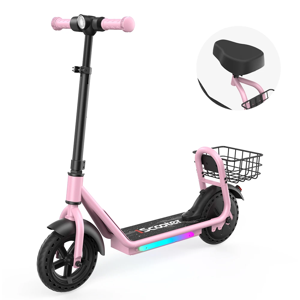 Patinete Eléctrico Infantil IScooter IK7 250W con Asiento y App