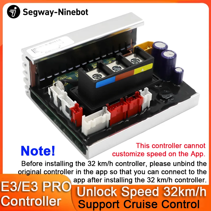 Controlador 32 km/h Ninebot E3/E3 PRO Desbloqueado