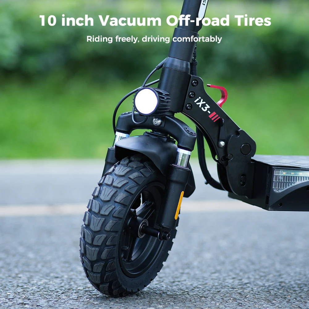 Patinete Eléctrico iScooter iX3: 40 km, 10 Off Road
