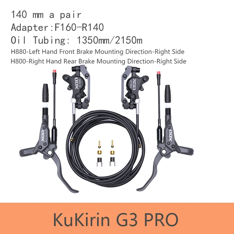 Freno hidráulico XOD H800/H880 para KUKirin G2 Master