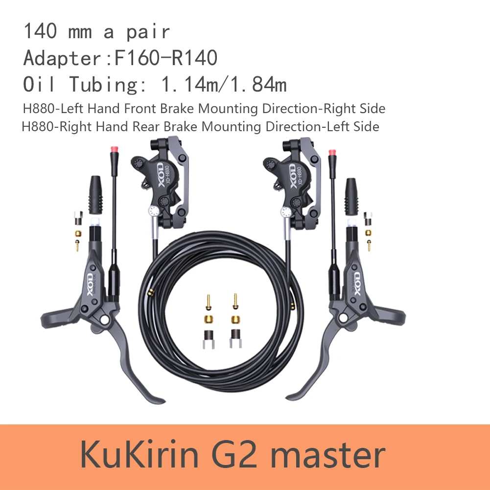 Frenos hidráulicos XOD XD-H800/XD-H880 para patinete eléctrico