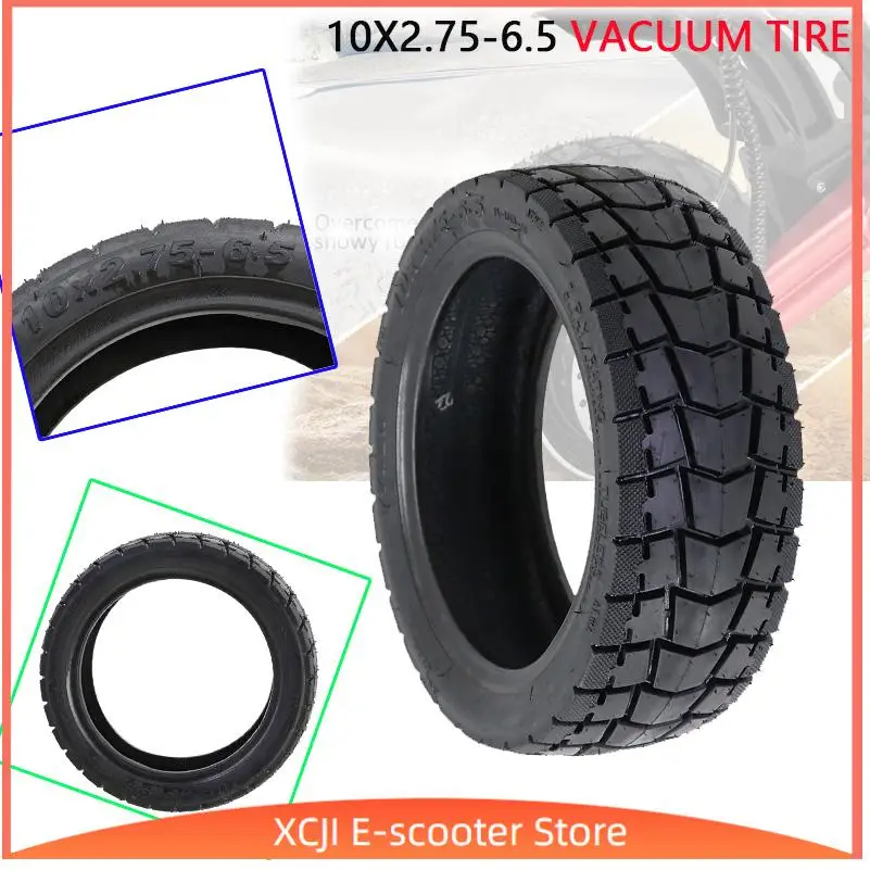 Neumático 10x2.75-6.5 sin cámara para KuKirin G2 G3 A1 y SmartGyro