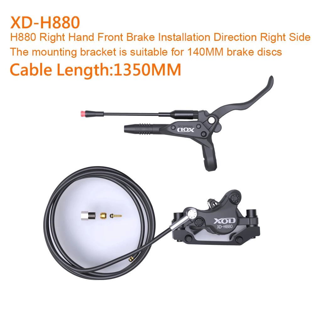 Freno hidráulico XOD H800/H880 para KUKirin G2 Master
