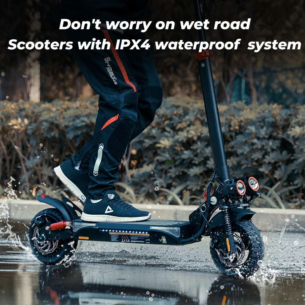 Patinete eléctrico IScooter IX4: 800W, 45 km/h y 45 km