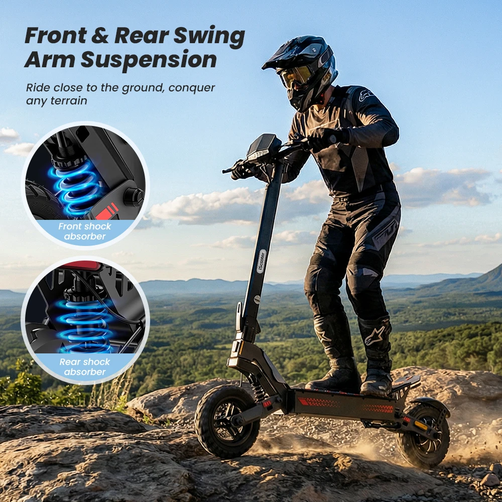Patinete Eléctrico IScooter IF1 48V 10Ah con APP y Rueda de 10