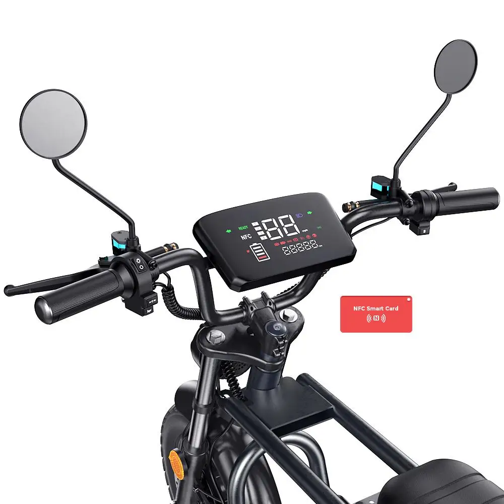 Patinete Eléctrico IScooter DX5 1500W, 15.6Ah, 60-70 km, NFC