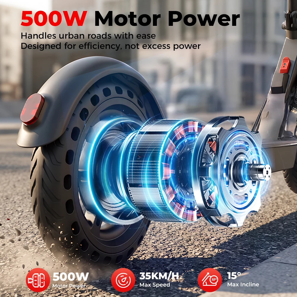 Patinete Eléctrico iScooter W3C 8.5 36V 7.8Ah con App