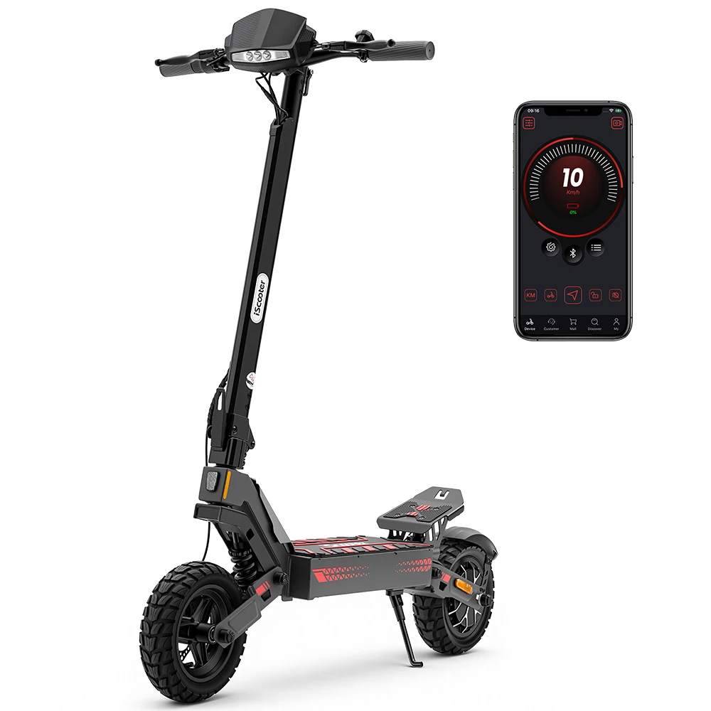 Patinete Eléctrico iscooter IF1 1200W, 45km y App