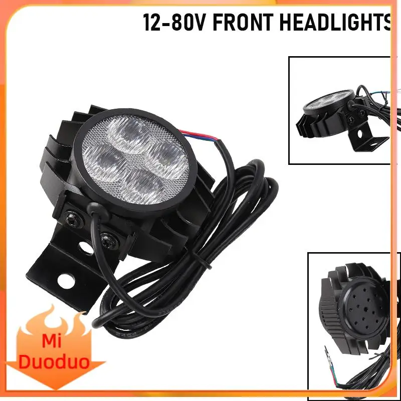 Faros LED 12-80V para Scooter Eléctrico | Alta Luminosidad