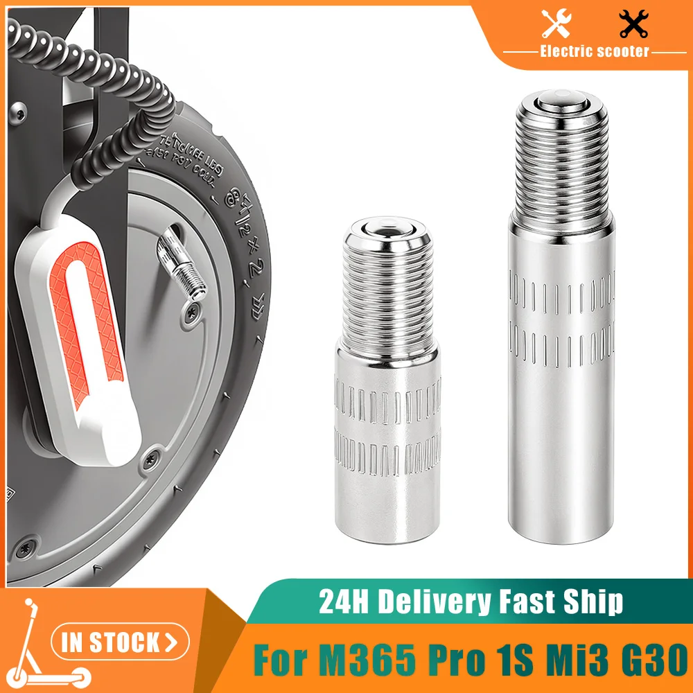Adaptador válvula aire extensión patinete Xiaomi M365 1S Pro