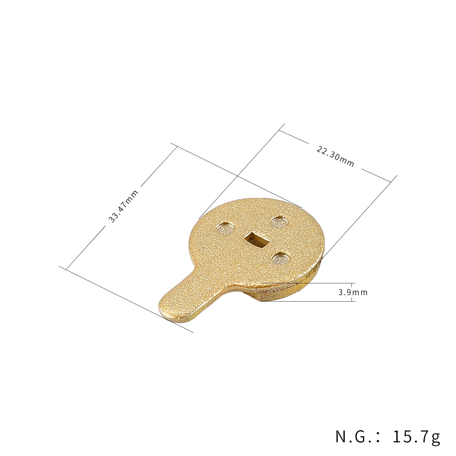 Pastillas de freno para patinete Kugoo G2 Pro y bici hidráulica