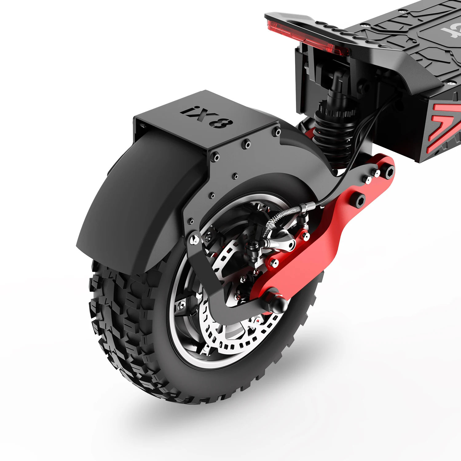 Patinete Eléctrico IScooter IX8: 1200W*2, 60 km/h y 70 km