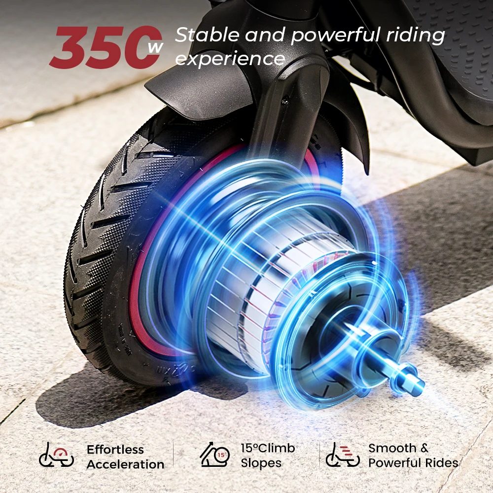 Patinete Eléctrico W5/W3 36V 25 km/h con APP y doble freno