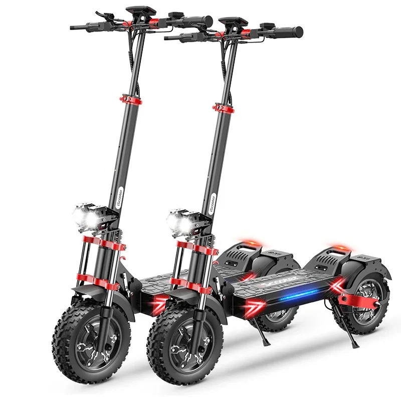 Patinete eléctrico iScooter iX8 2400W, 60 km/h y 70 km