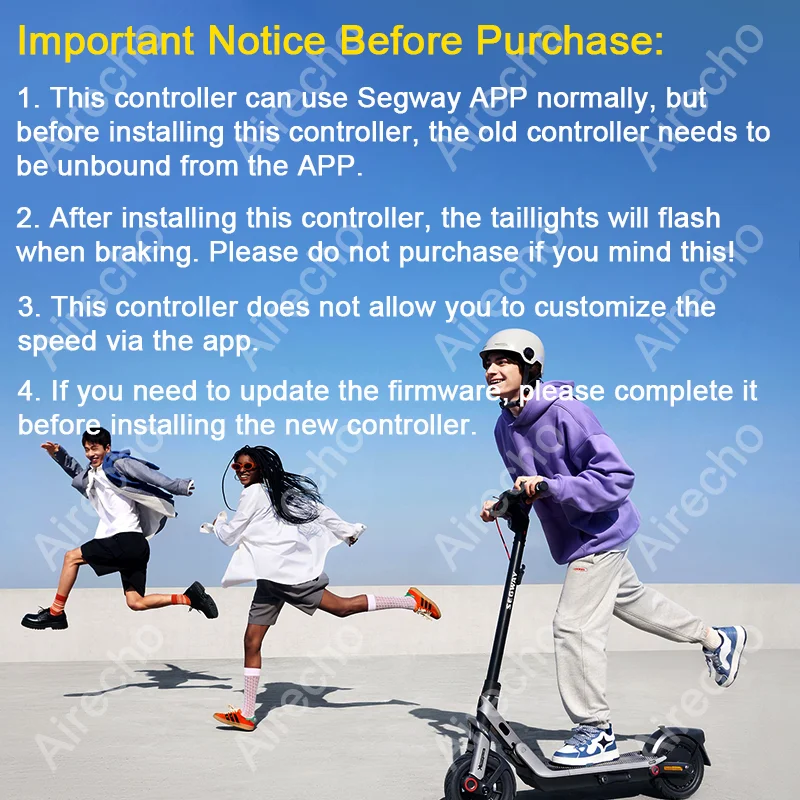Controlador 32 km/h Ninebot E3/E3 PRO Desbloqueado