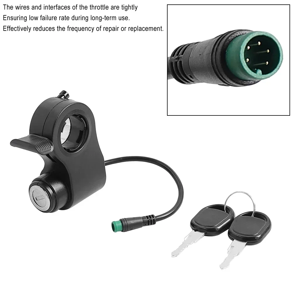 Interruptor de acelerador con llave para Kukirin G2 Max/G2 Pro