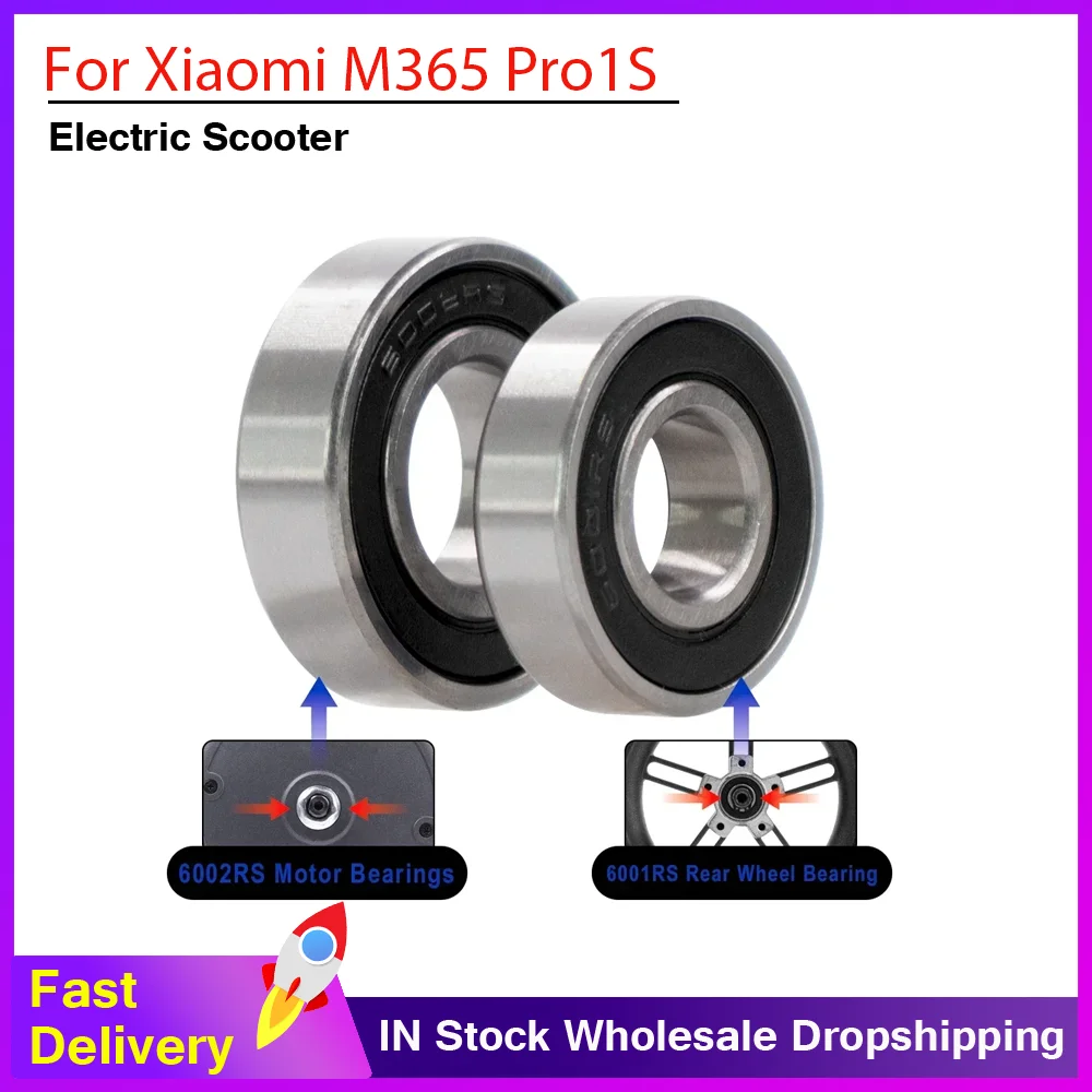Rodamientos 6001RS 6002RS para Xiaomi M365 Pro1S