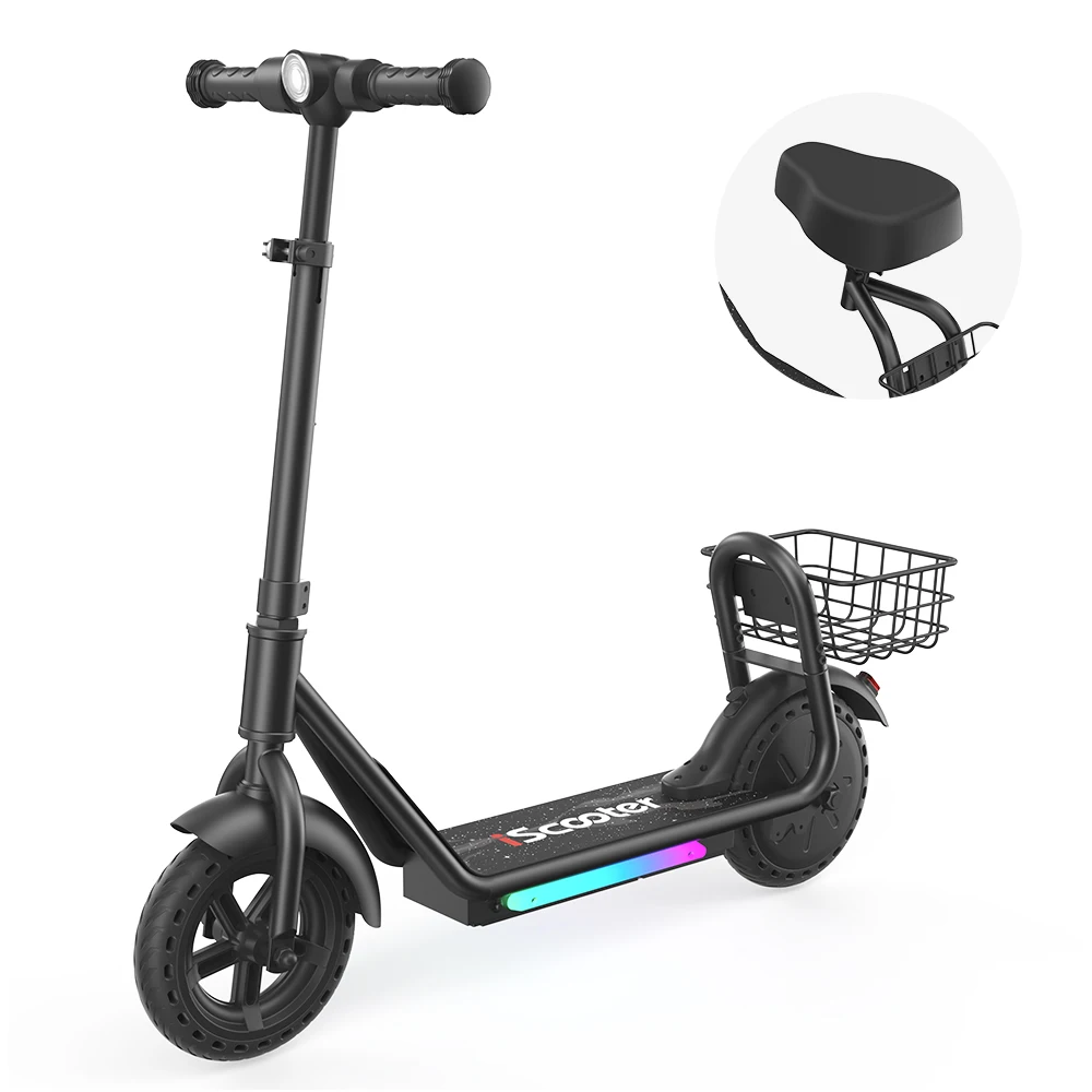 Patinete Eléctrico Infantil IScooter IK7 250W con Asiento y App