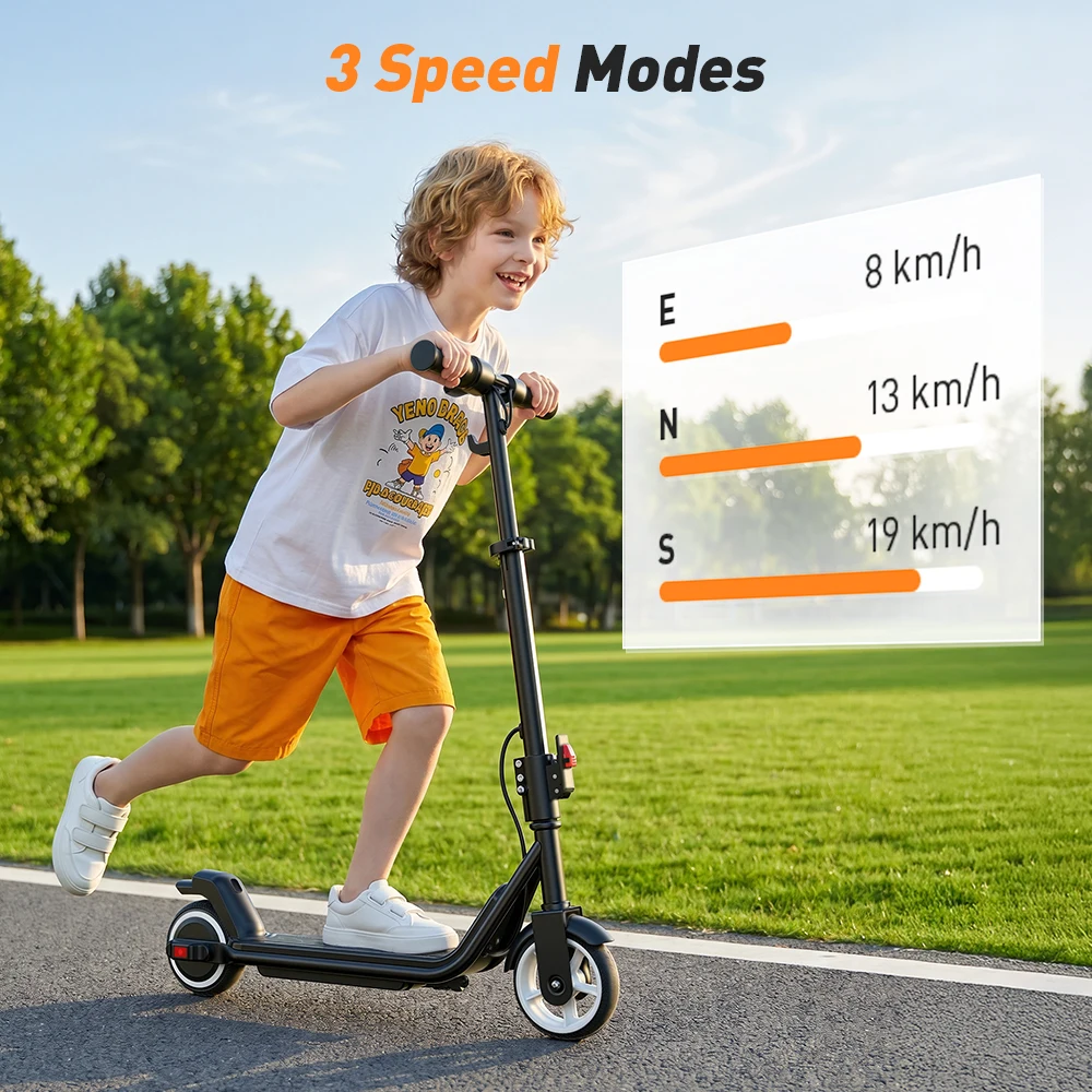 Patinete Eléctrico Infantil IScooter IK3Max 200W Plegable
