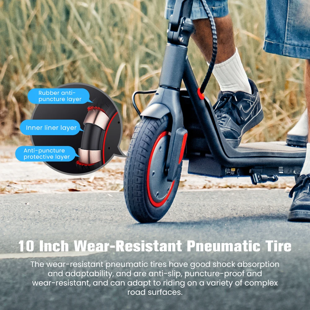 Patinete Eléctrico IScooter I9m 7.5Ah Plegable 30km Autonomía