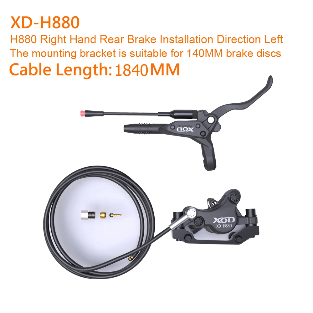 Freno hidráulico XOD H800/H880 para KUKirin G2 Master