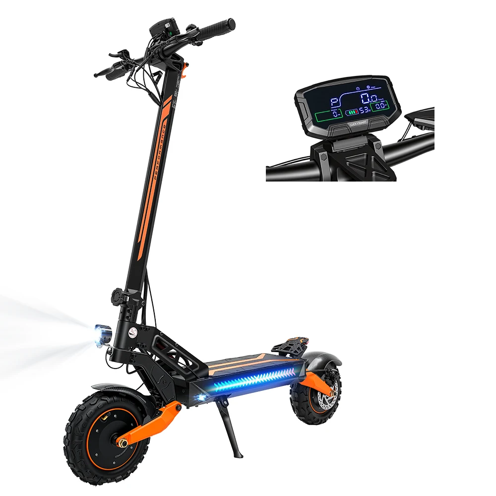 Patinete eléctrico IScooter W12 3000W 25Ah 100 km plegable