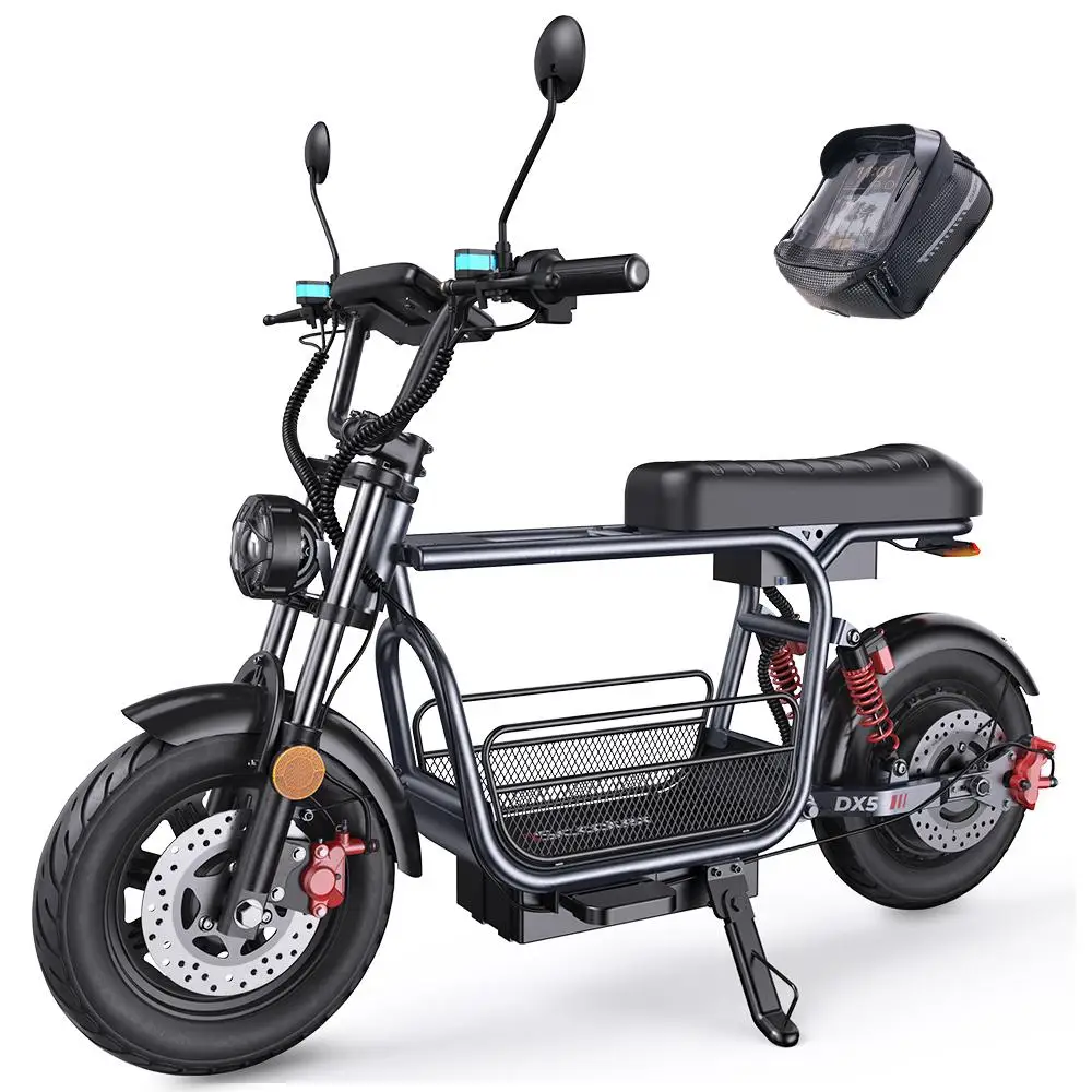 Patinete Eléctrico IScooter DX5 1500W, 15.6Ah, 60-70 km, NFC