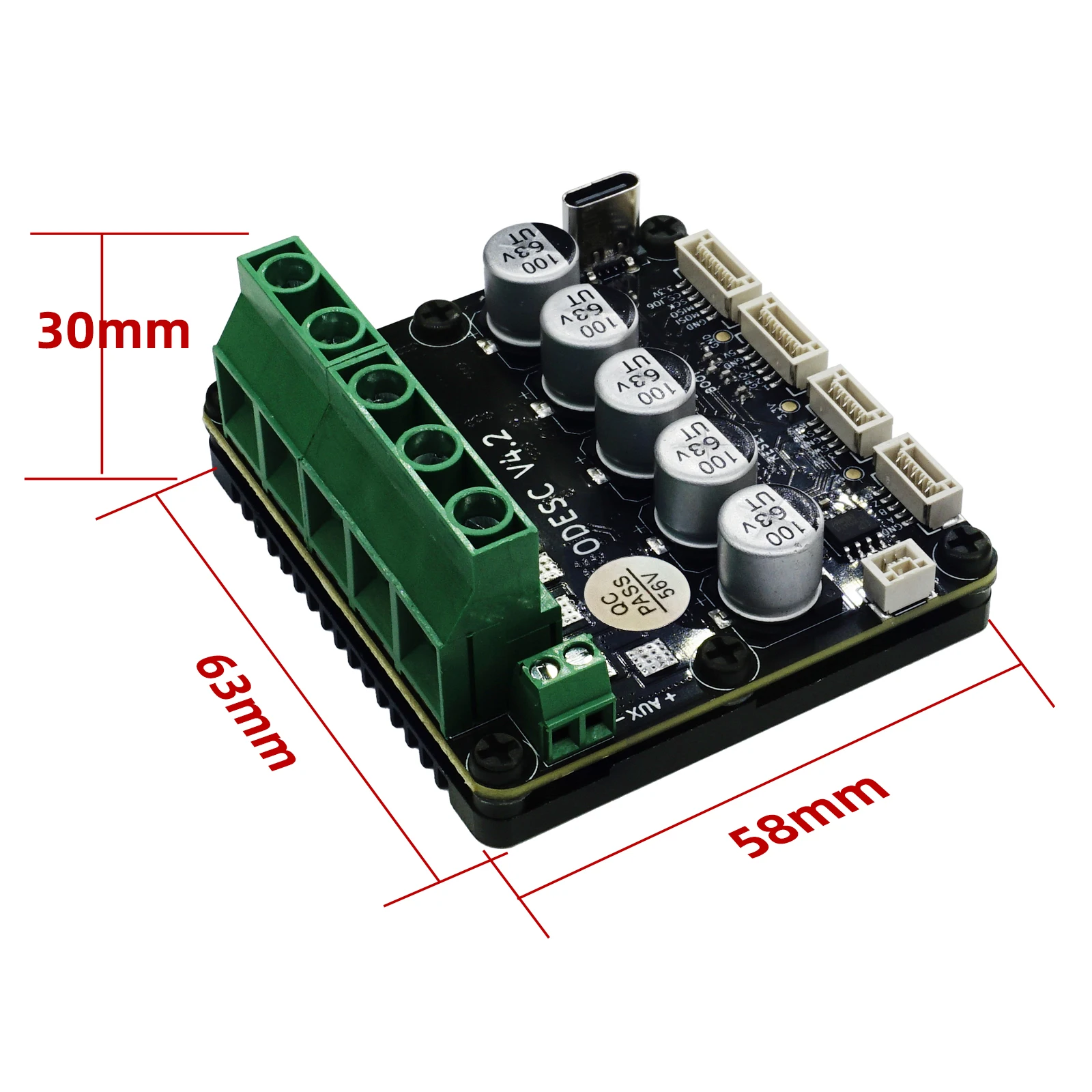 Controlador ODESC V4.2 para motor sin escobillas de alta precisión