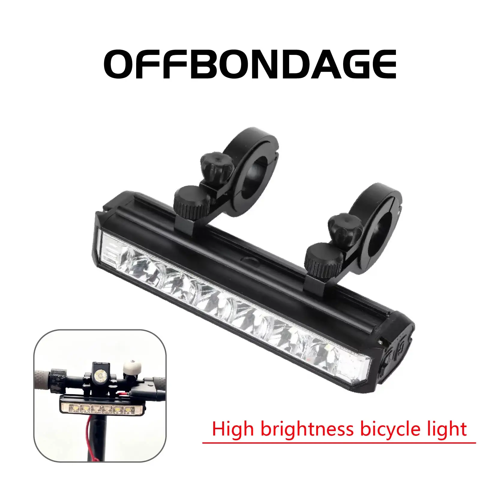 Luz LED frontal para patinete Xiaomi Ninebot 2000/4000mAh