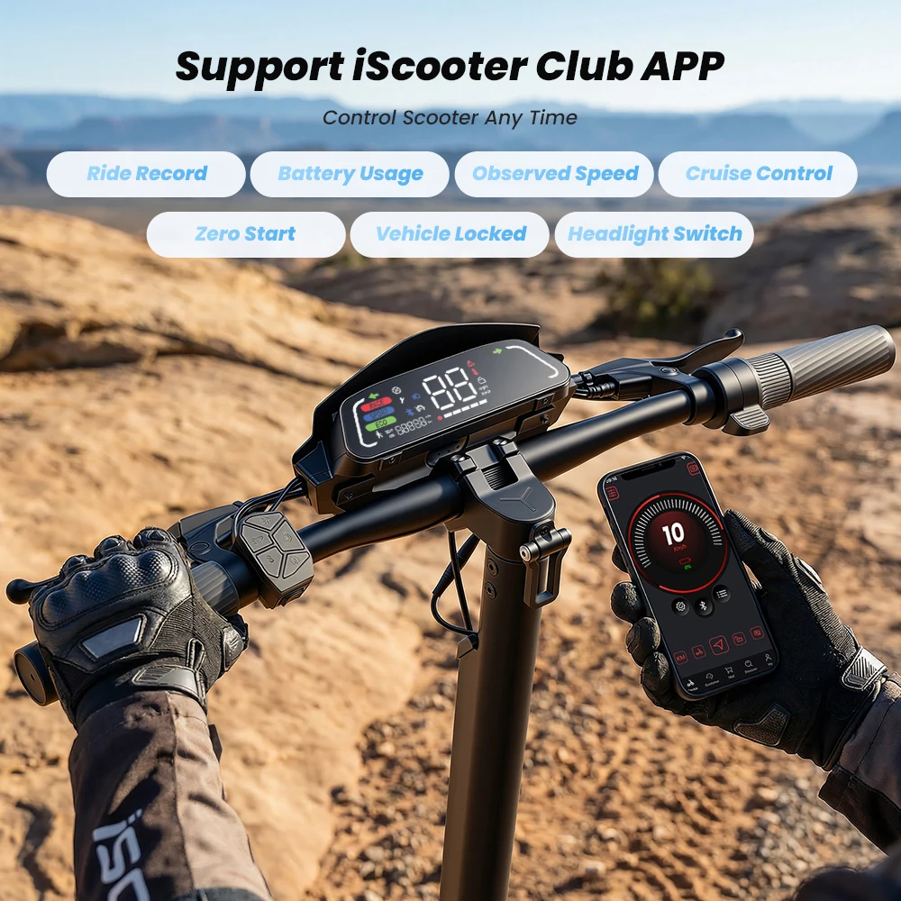 Patinete Eléctrico IScooter IF1 48V 10Ah 45 km App
